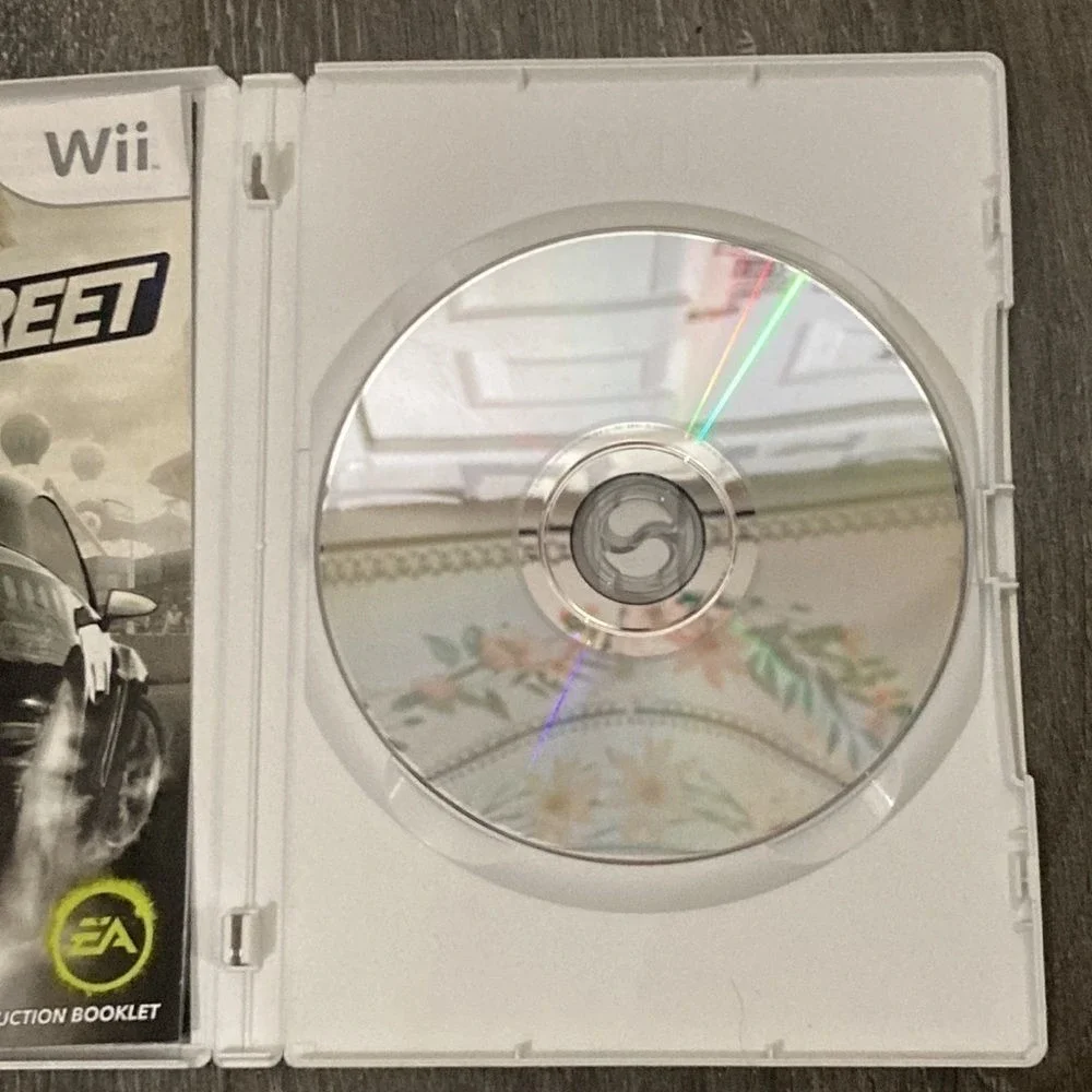 Nintendo Wii Need For Speed Pro Street Video Game With Booklet